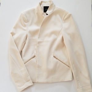 F21 Ivory, Open-Front Blazer, Size L